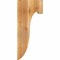 Ekena Millwork Del Monte Rough Sawn Corbel, Western Red Cedar, 4"W x 12"D x 28"H COR04X12X28DEL00RWR - alternate 3